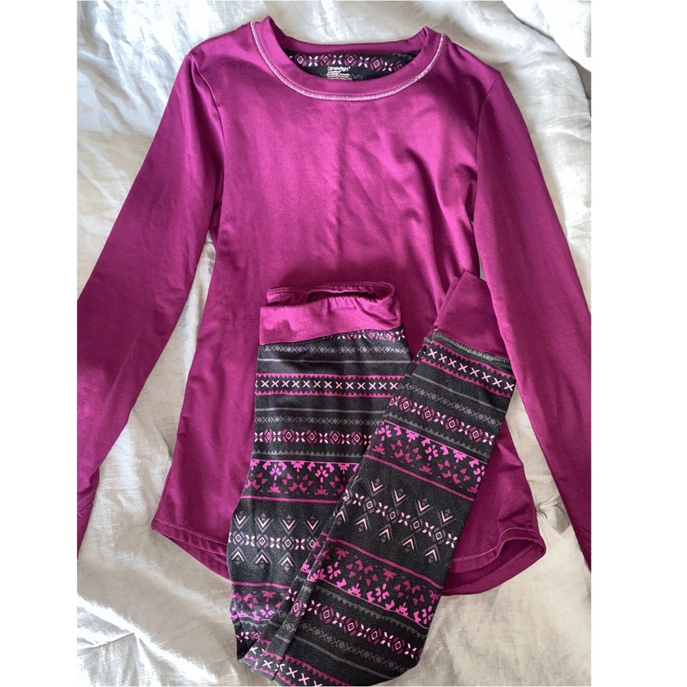 Warm Fleece Pajama Set